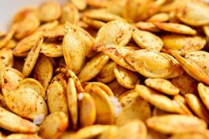 seasoned and roasted pumpkin seeds