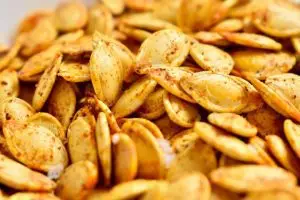 seasoned and roasted pumpkin seeds