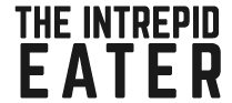 Intrepid Eater Logo Words Only BW
