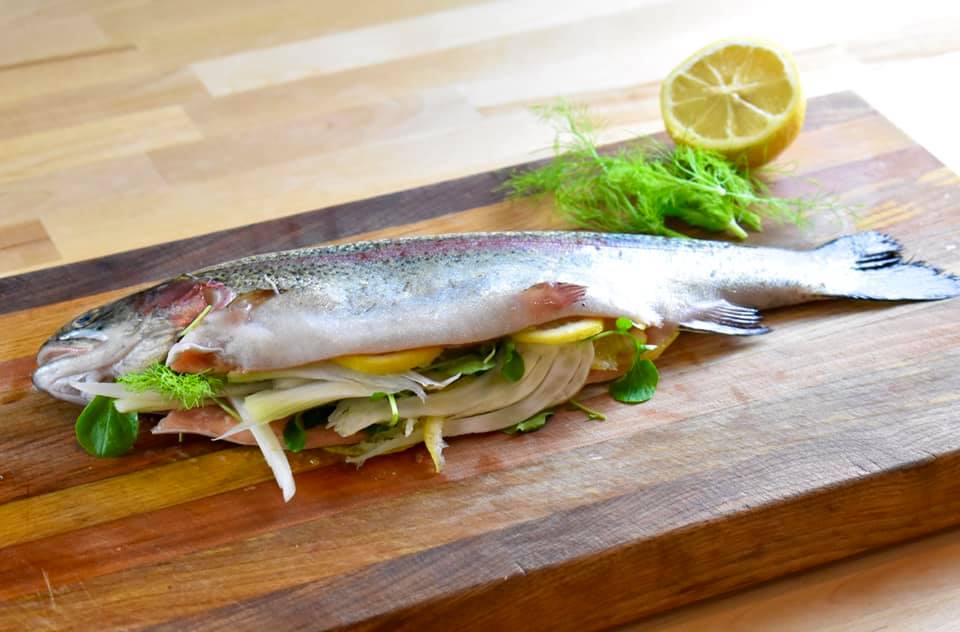 Wood Stove Rainbow Trout - Recipes - The Intrepid Eater