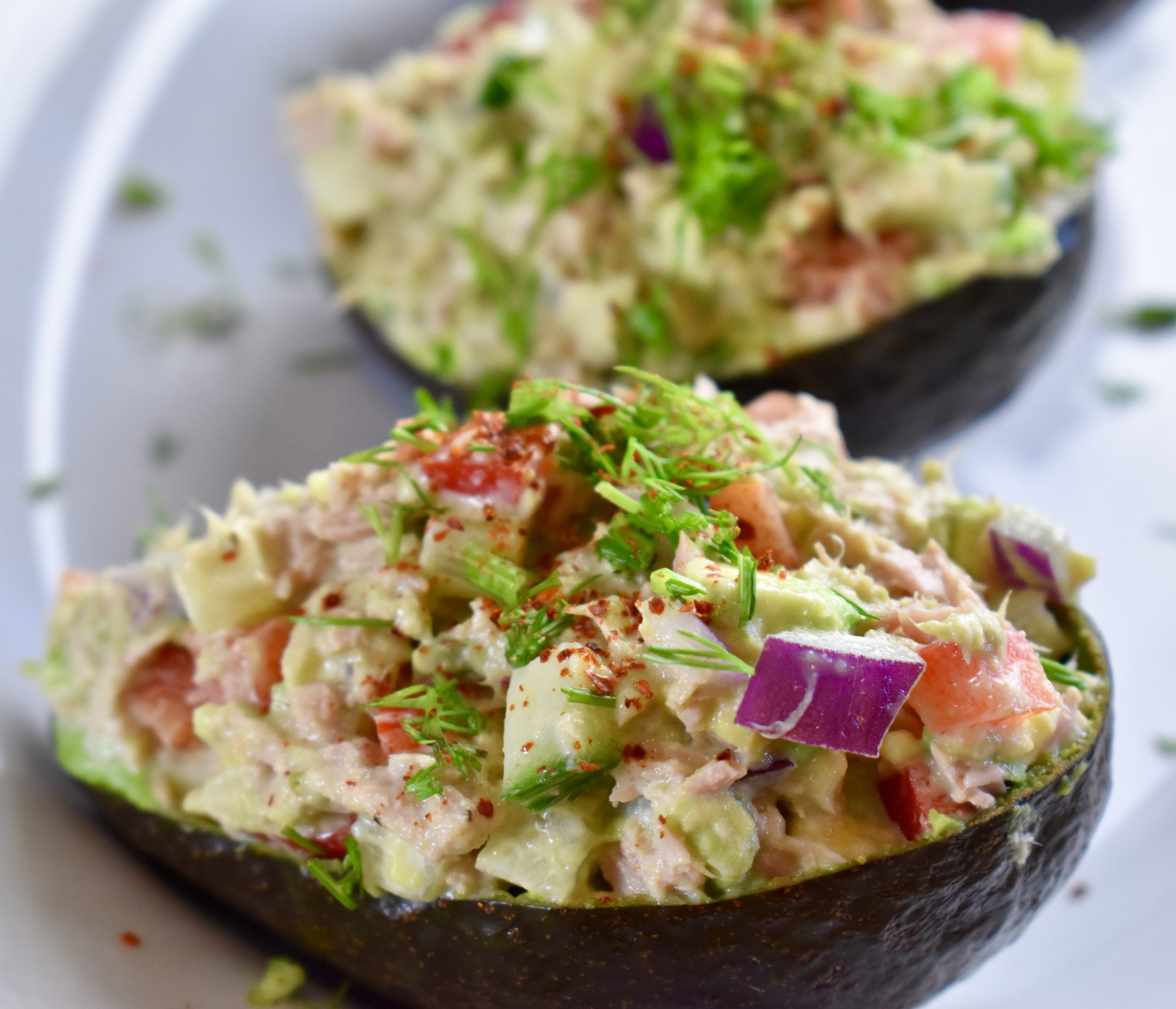 The Intrepid Eater Recipes Avocado Tuna Salad