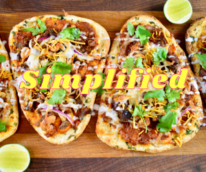 Simplified: Butter "Chicken" Pizzas with Tandoori Squirrel