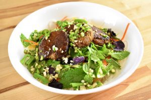 lions mane noodle bowl