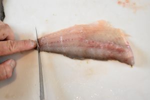 skinning the fillet