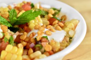 sweetcorn chaat