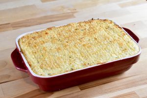 finished fish pie