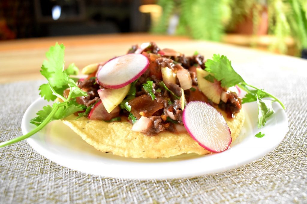 venison heart ceviche