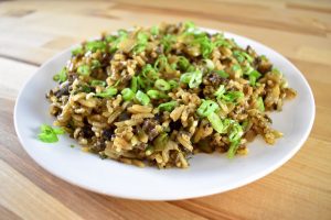 Dirty Rice with Venison Liver