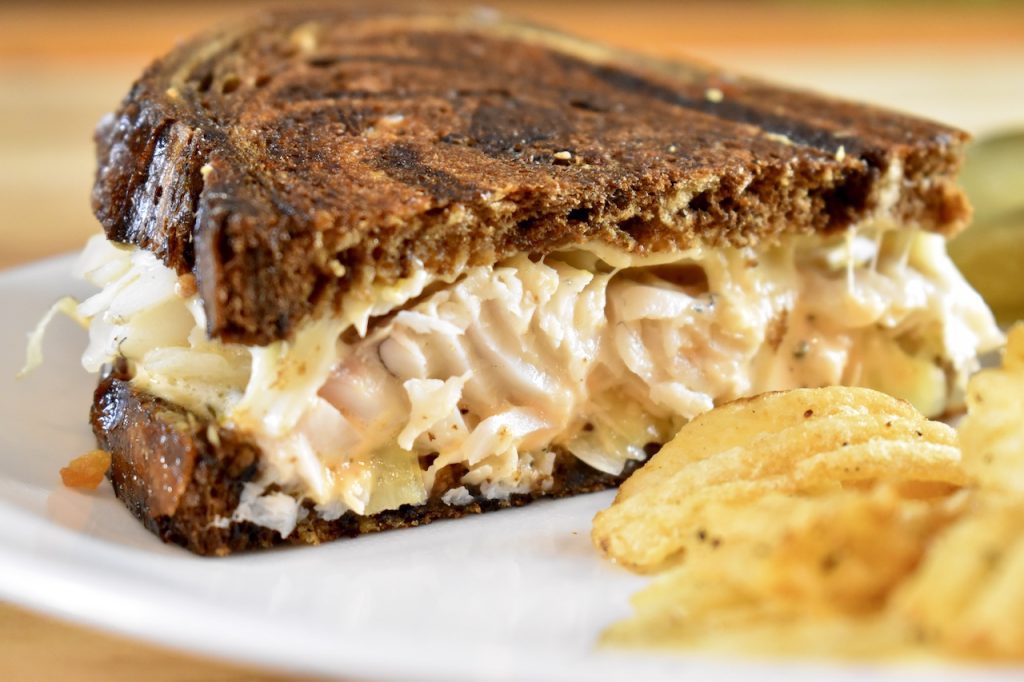 walleye reuben