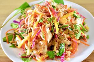 Vietnamese Style Lake Trout Salad