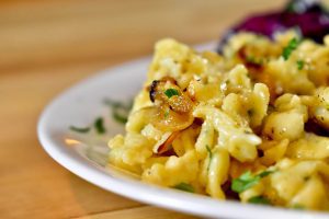 cheesy spaetzle