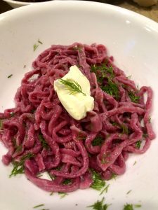 handcut dough noodles