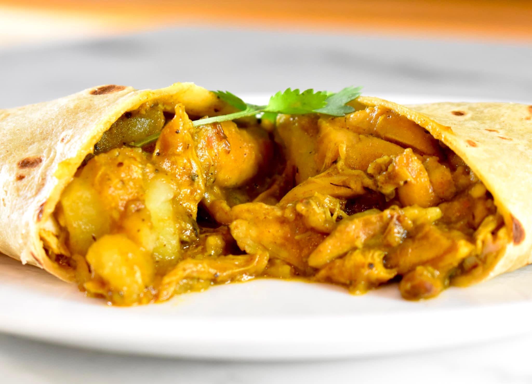 Trini Rabbit Roti Wraps Recipes The Intrepid Eater