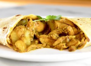 roti cut in half