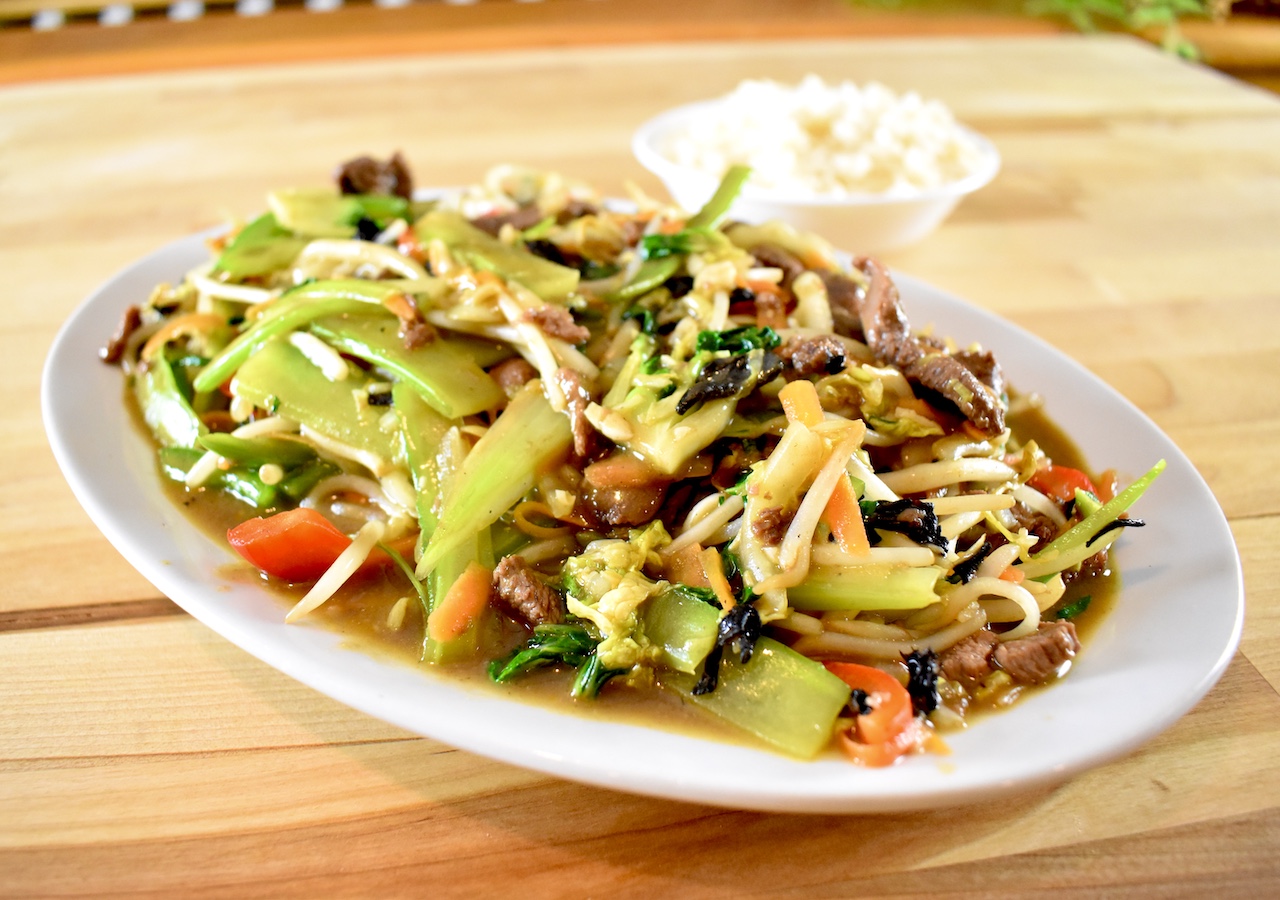 Goose and Black Trumpet Chop Suey Recipes The Intrepid Eater