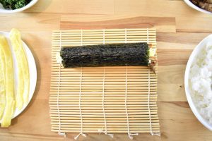 rolled kimbap