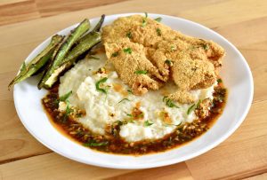 Southern Style Crappie and Grits