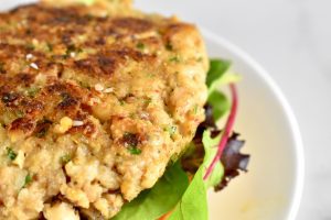 Moroccan Style Trout Burger