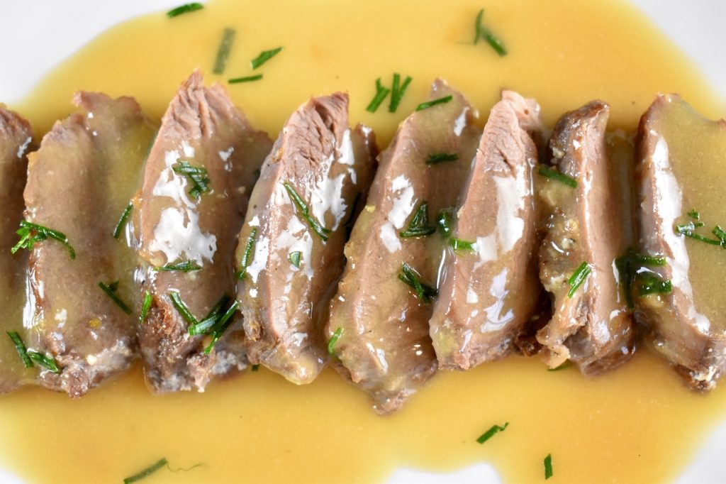 Miso-Milk Braised Wild Pork Tenderloin