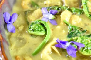 Spring Forager's Curry with Bullhead Catfish