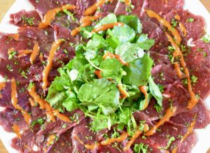 Goose Breast Carpaccio