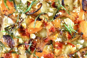 Chanterelle and Apricot Flatbread - Recipes - The Intrepid Eater