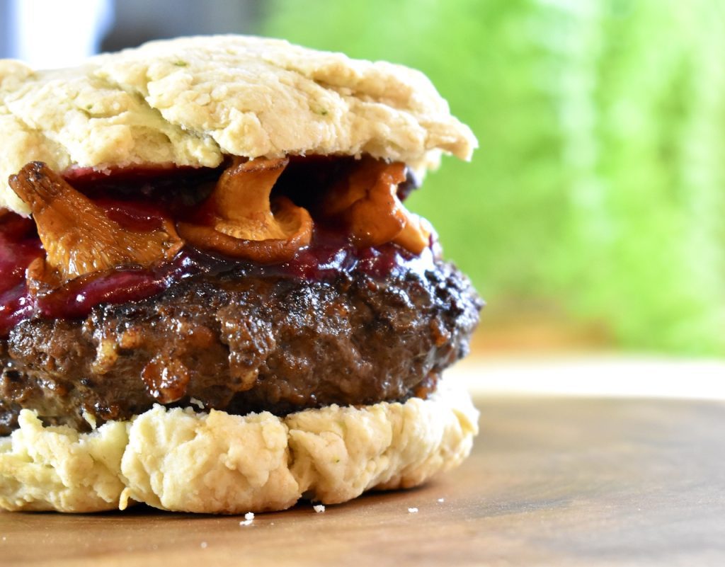 Moose Burgers on Bannock Buns Recipes The Intrepid Eater
