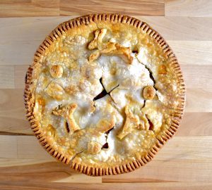 Rabbit and Chanterelle Picnic Pie Whole