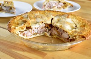 Rabbit and Chanterelle Picnic Pie