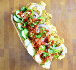 Lemongrass Bluegill Bánh Mì