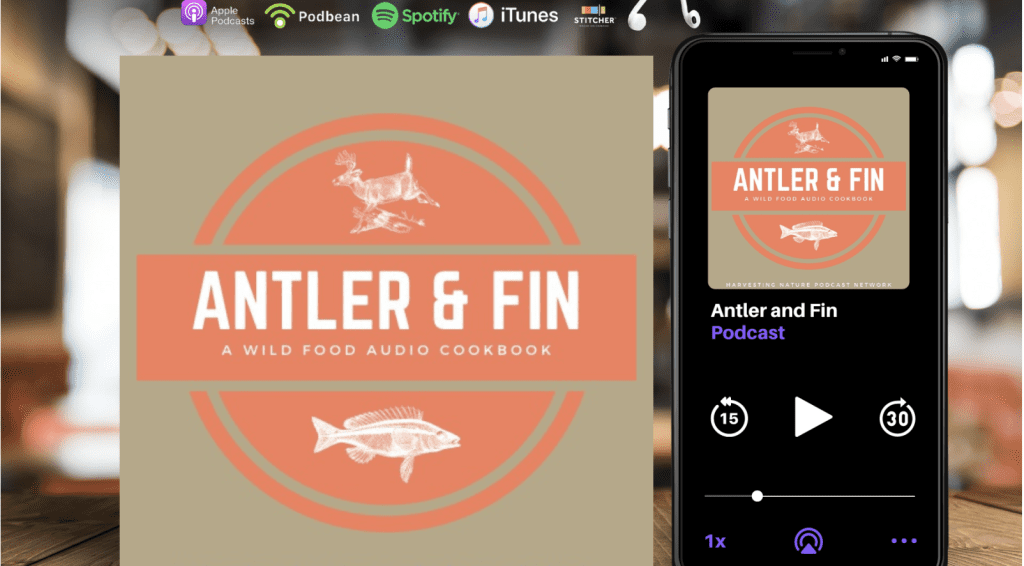 antler and fin logo podcast