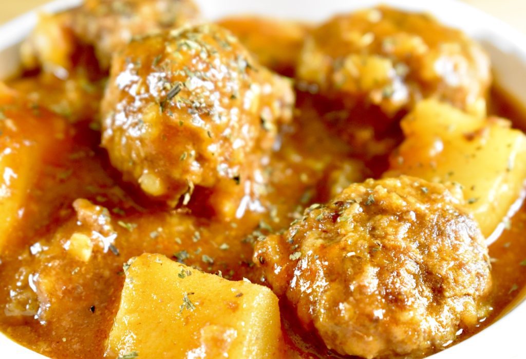 Turkish Venison Meatball Stew