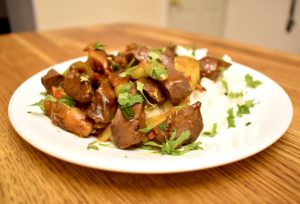 Stir Fried Venison Heart with Chili Bean Sauce