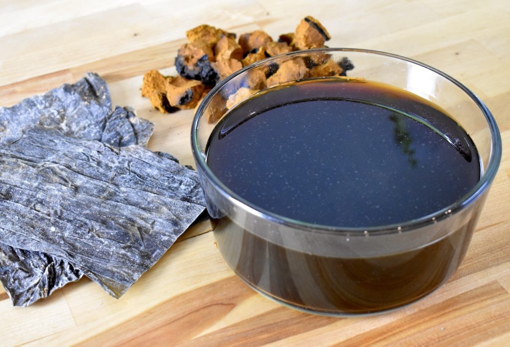 Chaga-Dashi Sipping Broth