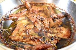 Confit-Roasted Rabbit