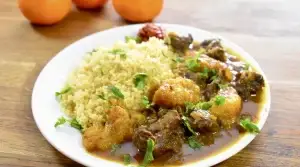 Clementine and Wild Pork Tagine