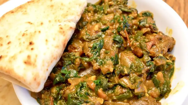 Venison Saag Gosht