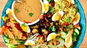 Pheasant Gado Gado Salad