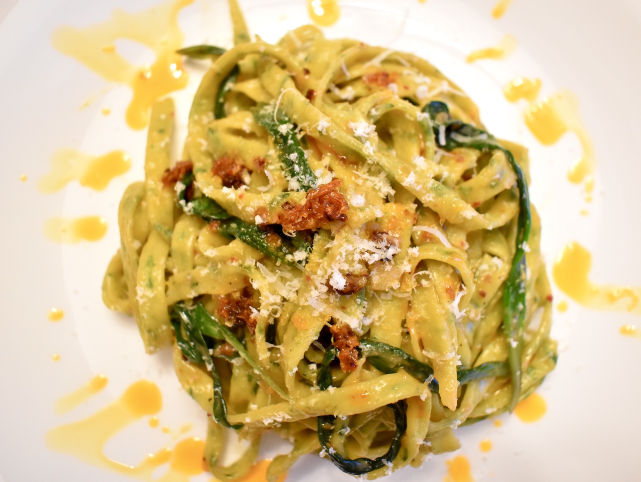 Ramp Pasta with Sweet Chili CrispButter The Intrepid Eater