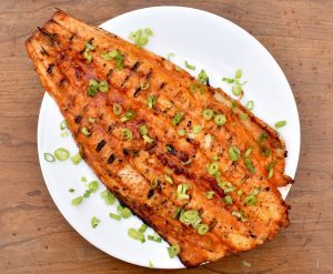 Gochujang Grilled Spanish Mackerel