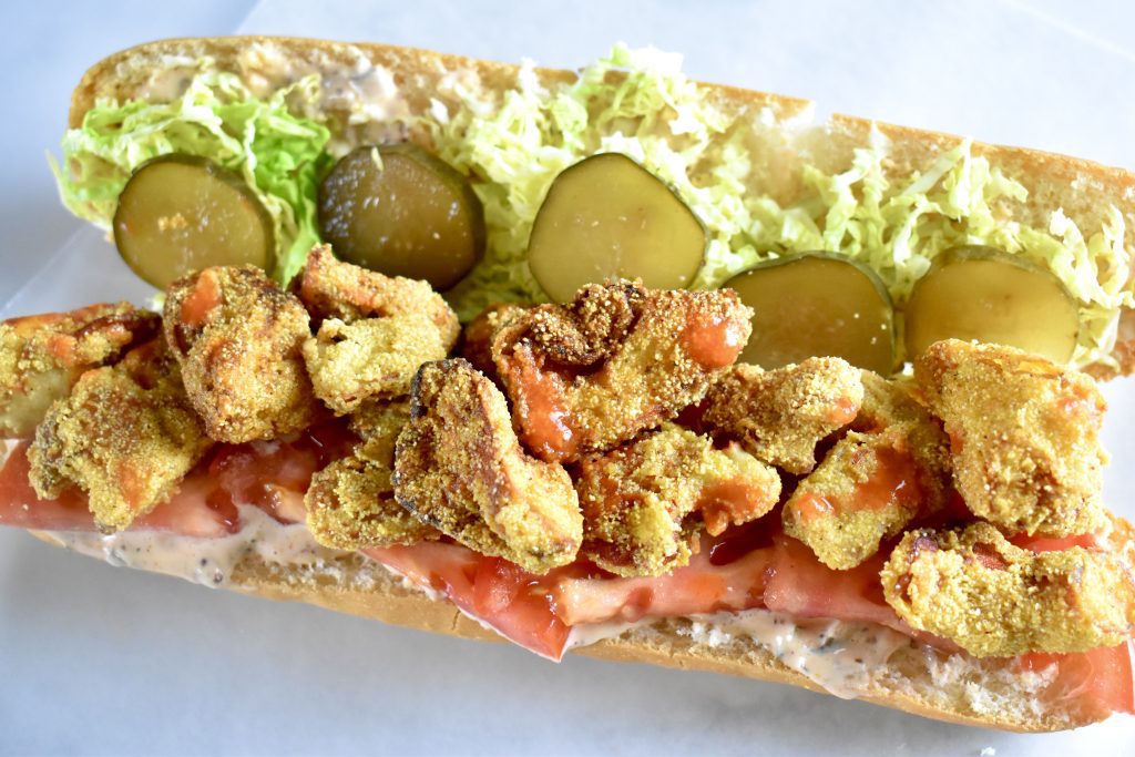 Lobster Mushroom Po'Boy