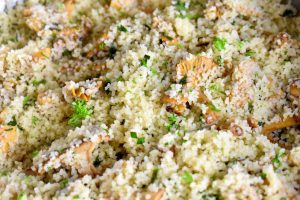 Chanterelle couscous