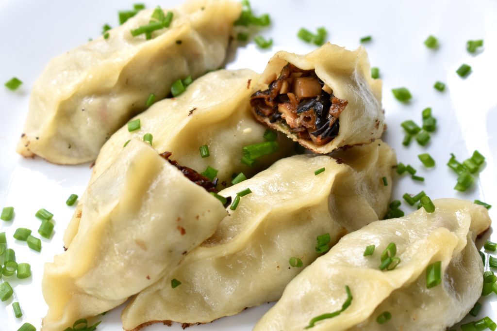 Black Trumpet and Yellowfoot Dumplings