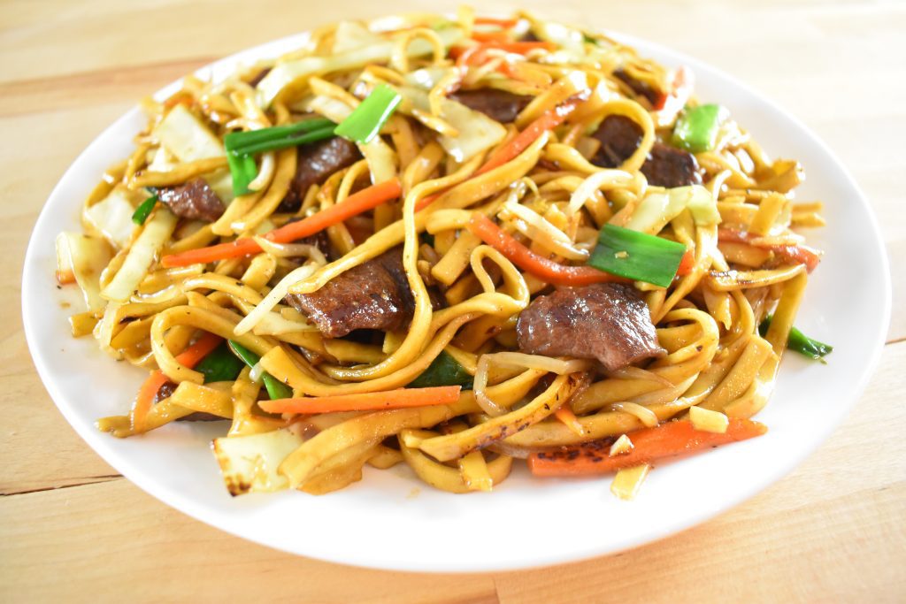 Venison Lo Mein