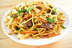 Venison Lo Mein