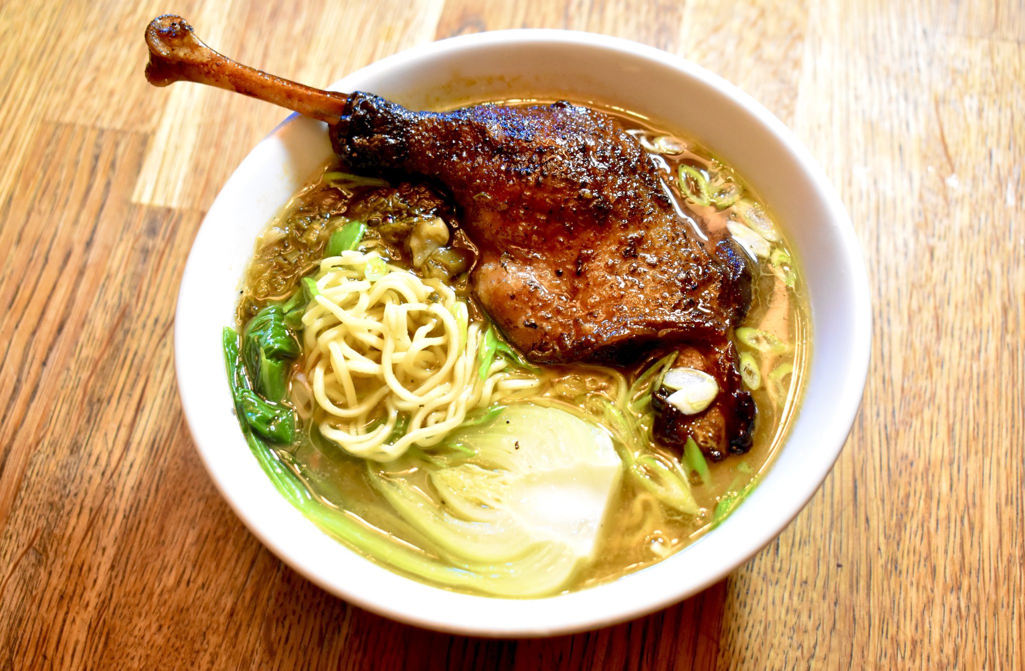 Chinese Goose Leg Noodle Soup - Recipes - The Intrepid Eater