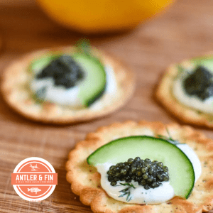 Paddlefish caviar