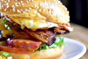 Aussie Kangaroo Burgers with the Lot