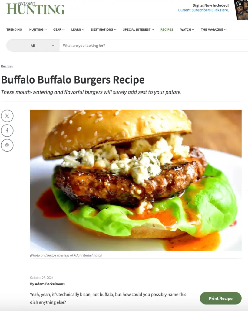 Buffalo Buffalo Burgers