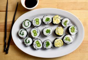 Wild Springtime Sushi Rolls